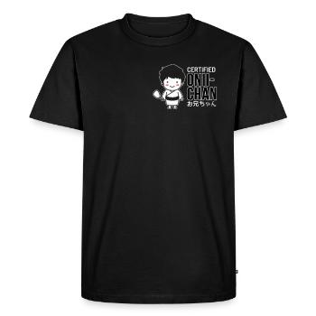 Oniichan Anime Meme Hentai Gift - T-shirt Premium bio Homme - noir - Devant - Nico (187cm)