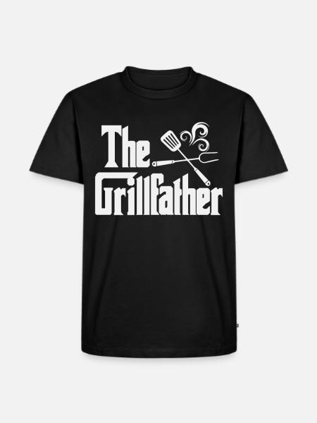 Le barbecue - T-shirt Premium bio Homme - noir