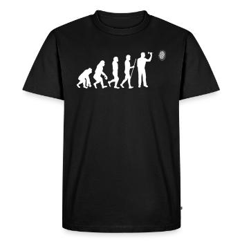 Jeu de fléchettes fléchettes - T-shirt Premium bio Homme - noir - Devant - Nico (187cm)