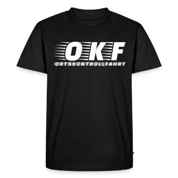 OKF Ortskontrollfahrt Geschenk Fahren - Männer Premium Bio T-Shirt - Schwarz - Vorne - Nico (187cm)