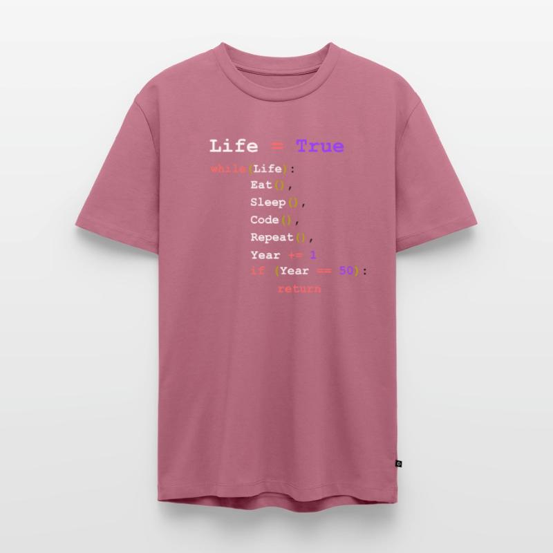 Eat Sleep Code Repeat - programmeur T-shirt Premium bio Homme