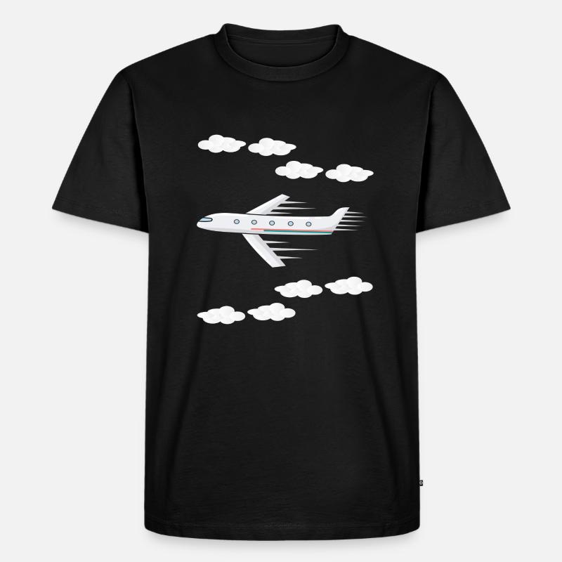 avion - T-shirt Premium bio Homme - noir