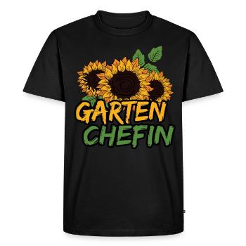 Garden boss - Men's Premium Organic T-Shirt - black - Front - Nico (187cm)