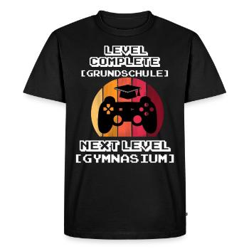 Gym gymnase gymnase 5. - T-shirt Premium bio Homme - noir - Devant - Nico (187cm)