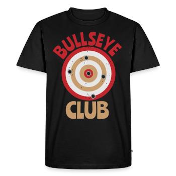 Cadeau pour le tir à l'arc pour le tir à la cible - T-shirt Premium bio Homme - noir - Devant - Nico (187cm)