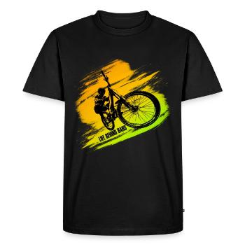 Cadeau de la vie derrière les barreaux pour Extrêmement BMX - T-shirt Premium bio Homme - noir - Devant - Nico (187cm)