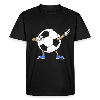 Vêtements de football drôles pour enfants - T-shirt Premium bio Homme - noir - Devant - Nico (187cm)
