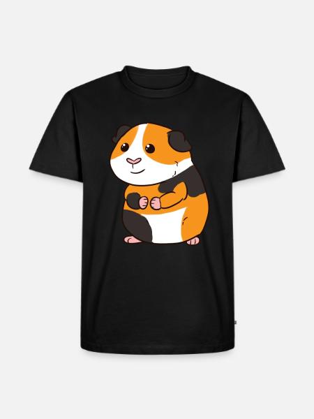 Cochon d'Inde - T-shirt Premium bio Homme - noir