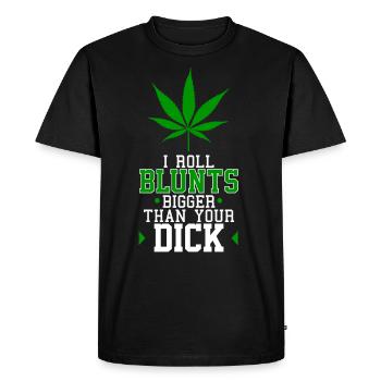 Kiffen Kiffen Girls Kiffen Accessories Kiffer - Men's Premium Organic T-Shirt - black - Front - Nico (187cm)