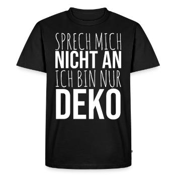 Funny saying souvenir decoration gift funny - Men's Premium Organic T-Shirt - black - Front - Nico (187cm)