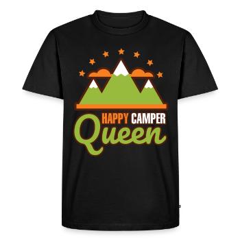 Motorhome Queen Happy Motorhome Queen Outdoor - T-shirt Premium bio Homme - noir - Devant - Nico (187cm)