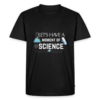 Science - Chimie Physique Nerd Gift - T-shirt Premium bio Homme - noir - Devant - Nico (187cm)