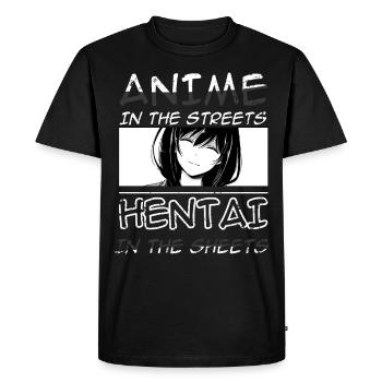 Anime anime costume anime box anime - Men's Premium Organic T-Shirt - black - Front - Nico (187cm)
