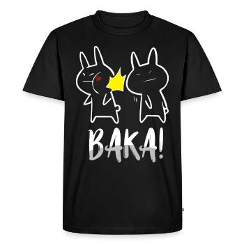 Anime Baka Anime Series Anime Vêtements - T-shirt Premium bio Homme - noir - Devant - Nico (187cm)