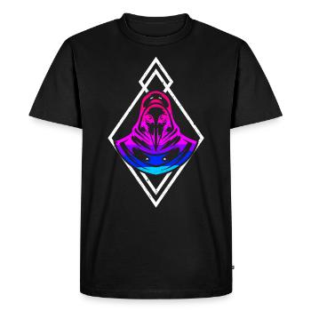 Docteur plague, docteur de peste & Peste Médecin Cadeau - T-shirt Premium bio Homme - noir - Devant - Nico (187cm)
