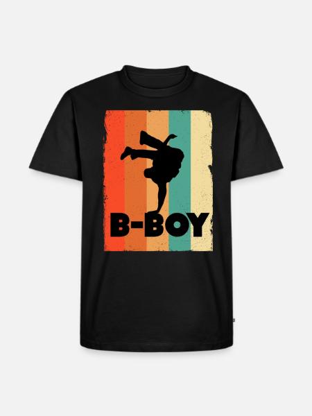 Breakdance kids - Men's Premium Organic T-Shirt - black