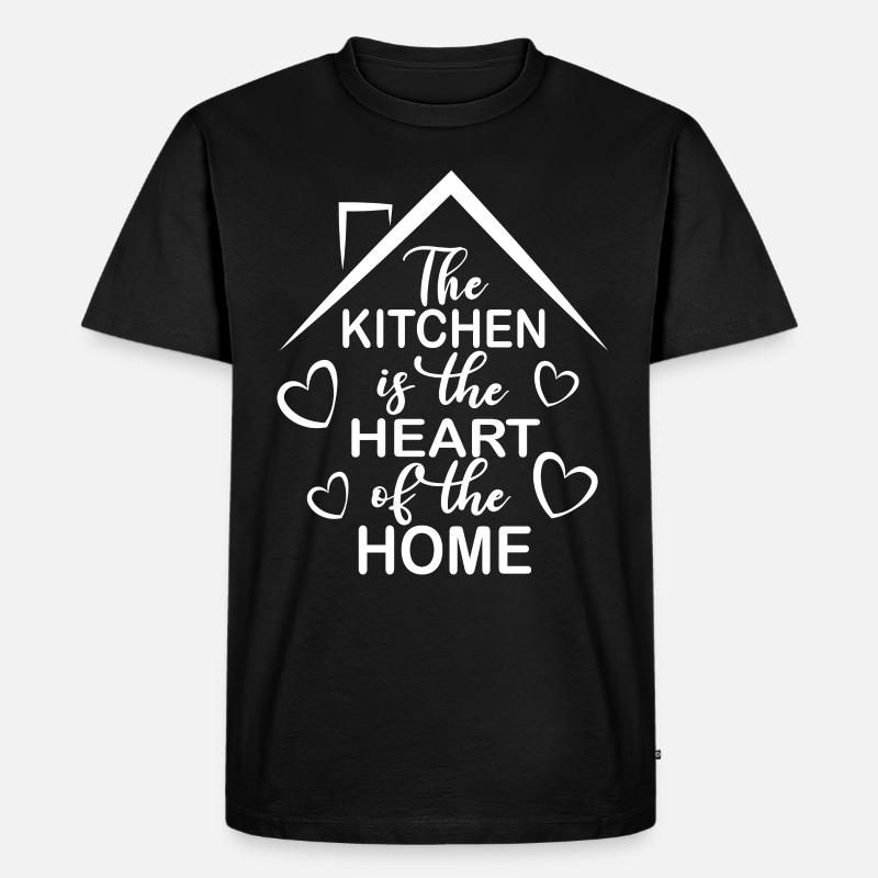 Küche - Männer Premium Bio T-Shirt - Schwarz