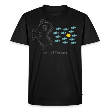 être un cadeau de plongée différent pour les plongeurs - T-shirt Premium bio Homme - noir - Devant - Nico (187cm)