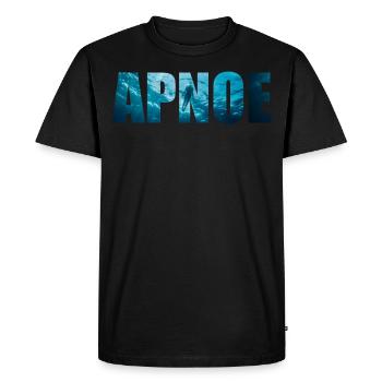 Idée cadeau plongée apnée pour les plongeurs - T-shirt Premium bio Homme - noir - Devant - Nico (187cm)