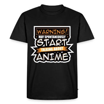 Série d'anime - T-shirt Premium bio Homme - noir - Devant - Nico (187cm)