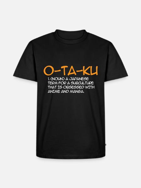 Anime and Manga - Men's Premium Organic T-Shirt - black