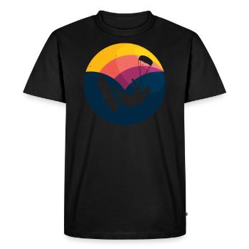 Kite Kiteboarding Kitesurfer Kiteboarding Gift - T-shirt Premium bio Homme - noir - Devant - Nico (187cm)
