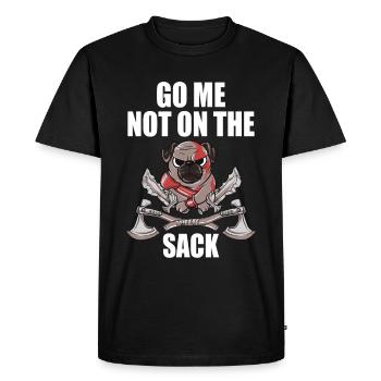 Denglisch Gift Allez-moi pas sur le sac - T-shirt Premium bio Homme - noir - Devant - Nico (187cm)