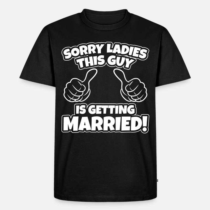 Junggesellenabschied Mann - Männer Premium Bio T-Shirt - Schwarz