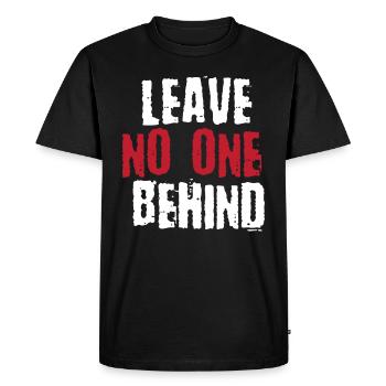 Cohesion gift tolerance empathy - Men's Premium Organic T-Shirt - black - Front - Nico (187cm)