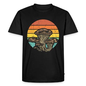 Champignons Friends Gift Forest Trouver et ramasser des champignons - T-shirt Premium bio Homme - noir - Devant - Nico (187cm)
