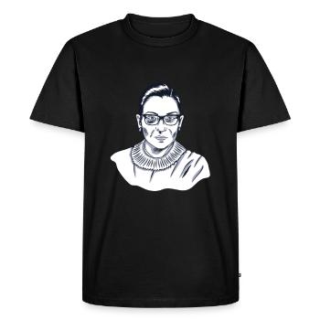 Ruth Bader Ginsburg - T-shirt Premium bio Homme - noir - Devant - Nico (187cm)