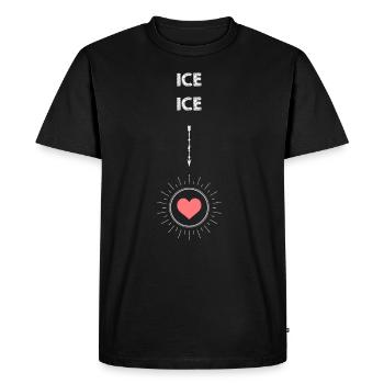 Pregnancy gifts - Men's Premium Organic T-Shirt - black - Front - Nico (187cm)