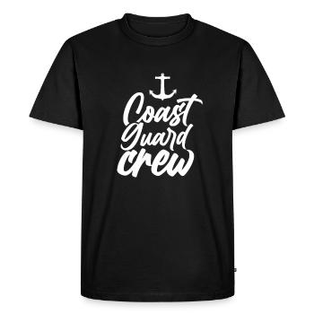 Équipage de la Garde côtière Profession côtière de la Garde côtière - T-shirt Premium bio Homme - noir - Devant - Nico (187cm)
