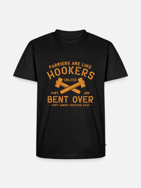 Maréchal-ferrant Forgeron Idée cadeau - T-shirt Premium bio Homme - noir