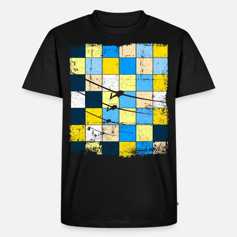Glider pilot glider flying glider - Men's Premium Organic T-Shirt - black