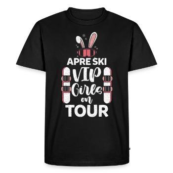 Ski Apres Ski Skieur Ski Ski Funny - T-shirt Premium bio Homme - noir - Devant - Nico (187cm)