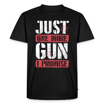 Club de tir tireurs de sport cadeau armes chasseur - T-shirt Premium bio Homme - noir - Devant - Nico (187cm)