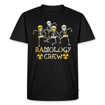 Équipe de radiologie - Radiologues et techniciens en radiologie - T-shirt Premium bio Homme - noir - Devant - Nico (187cm)