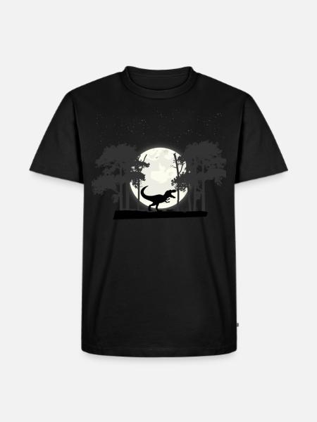 Tyrannosaurus - Men's Premium Organic T-Shirt - black