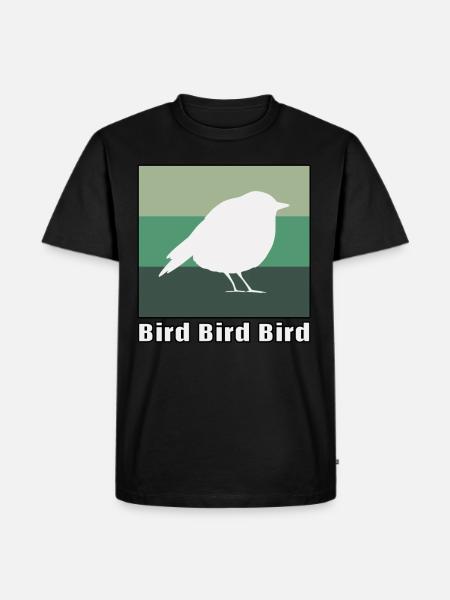 Bird bird bird - Men's Premium Organic T-Shirt - black