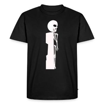 Squelette de baby-foot baby-foot - T-shirt Premium bio Homme - noir - Devant - Nico (187cm)