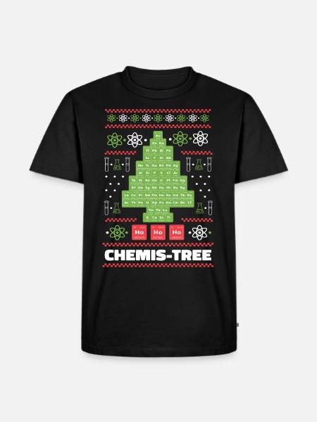 Oh Chemistree - Männer Premium Bio T-Shirt - Schwarz