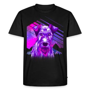 Cadeau de chien terrier irlandais - T-shirt Premium bio Homme - noir - Devant - Nico (187cm)
