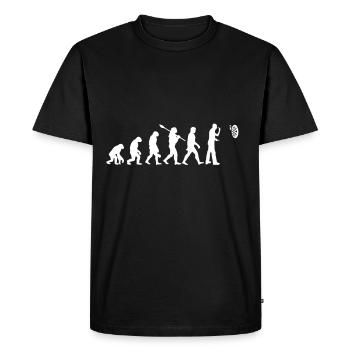 Dart Evolution Dart Player Fléchettes Pub - T-shirt Premium bio Homme - noir - Devant - Nico (187cm)