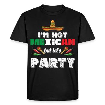 Sombrero de groupe de mariachi mexicain - T-shirt Premium bio Homme - noir - Devant - Nico (187cm)