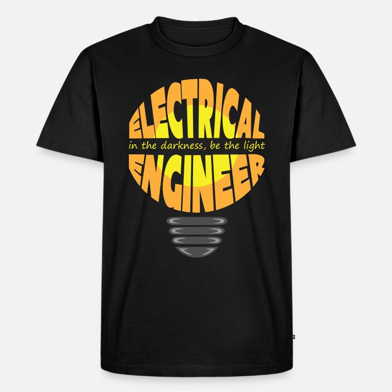 Ingenieur - Engineer - Männer Premium Bio T-Shirt - Schwarz