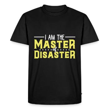 Master of Disaster - T-shirt Premium bio Homme - noir - Devant - Nico (187cm)
