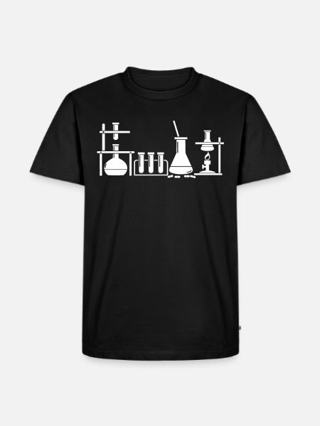 Chemist - Men's Premium Organic T-Shirt - black