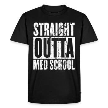 Médecin médecin médecine étudiant médecine chirurgien - T-shirt Premium bio Homme - noir - Devant - Nico (187cm)