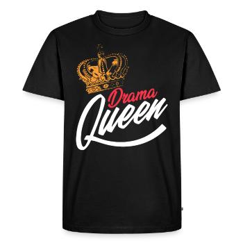 Drama Queens Motion Picture Theatre par intérim Broadway F - T-shirt Premium bio Homme - noir - Devant - Nico (187cm)